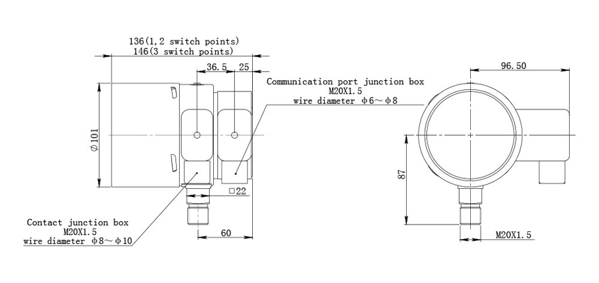 ZMJ100PR Remote Transmission Density Monitor